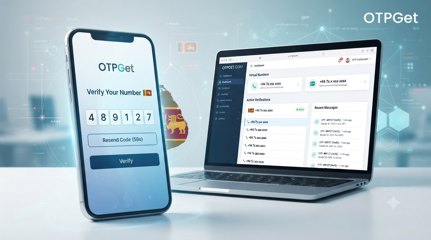 Sri Lanka Temporary OTP Number: Get Verified with OTPGet Online