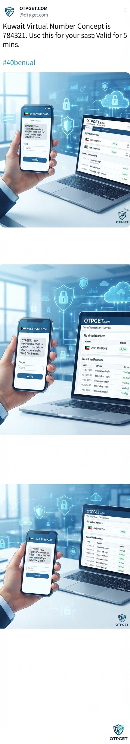 How to Buy Kuwait Number for OTP Verification Securely Online