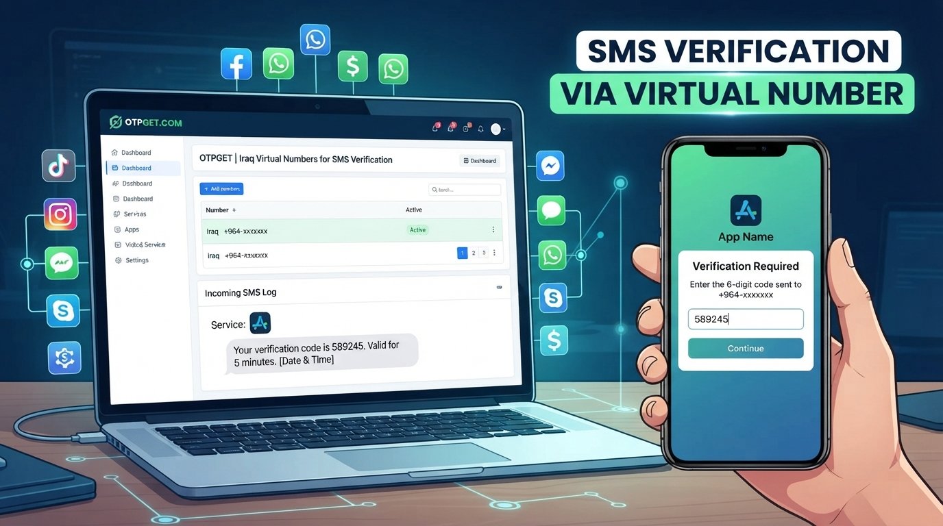 SEO Title: Virtual Number for Iraq: What It Is, Uses & SMS Verification