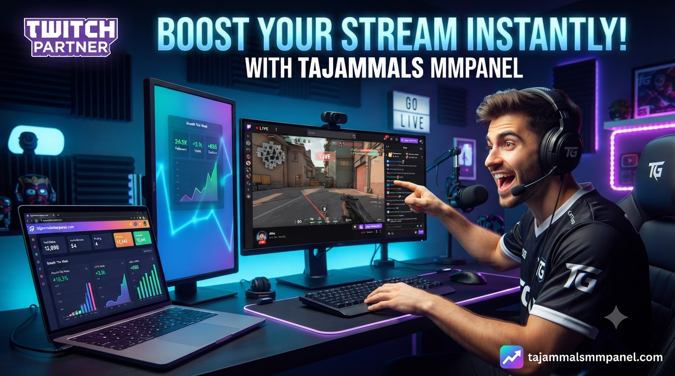 Best Twitch Viewer Service | TAJAMMAL SMM PANEL