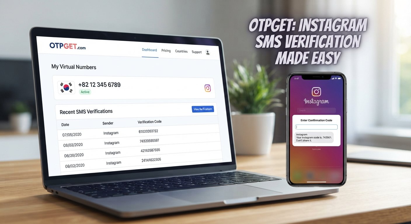Buy South Korea Number for Instagram Verification with OTPGET