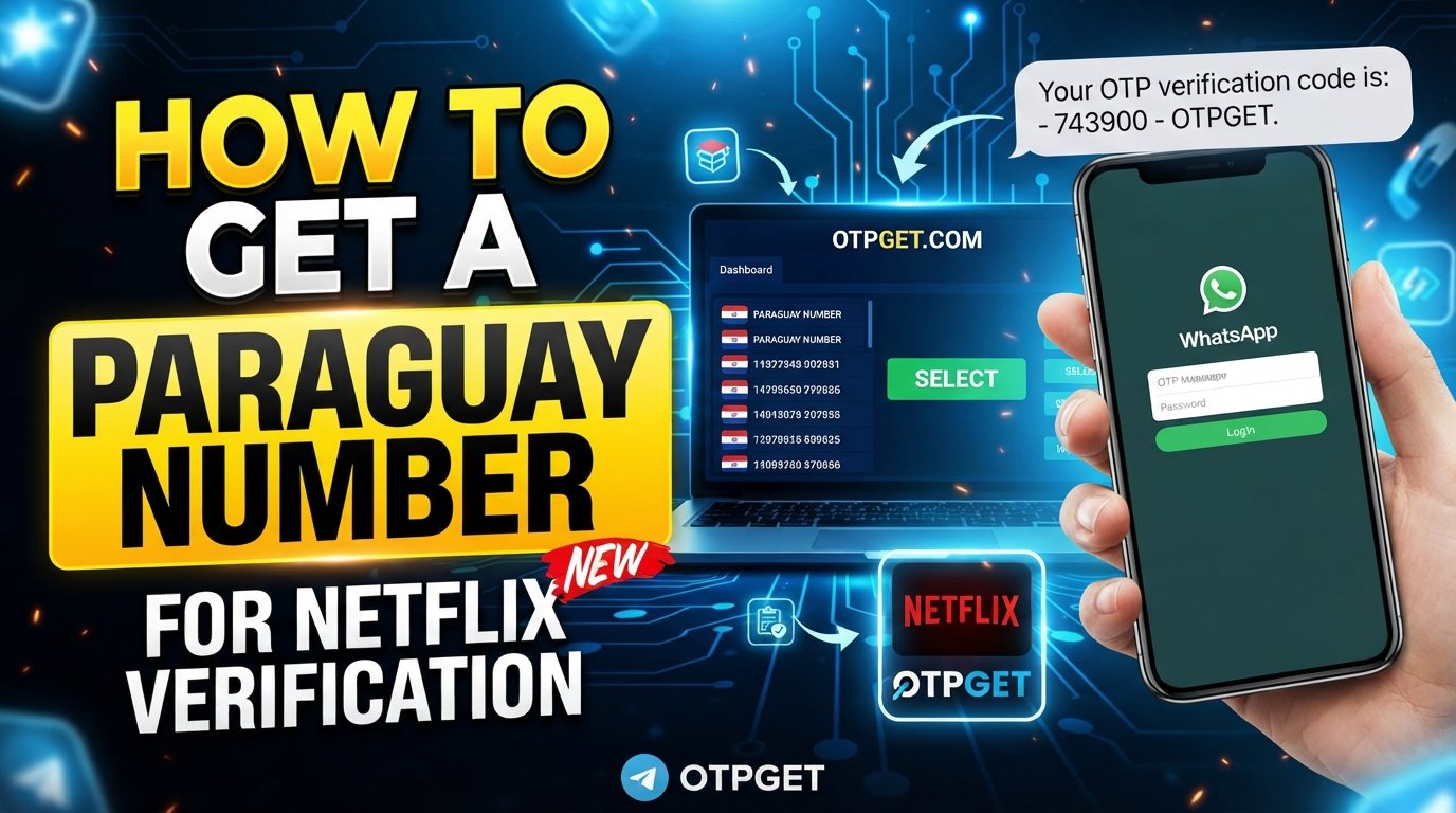 How to Get Paraguay Number for Netflix Verification with OTPGET