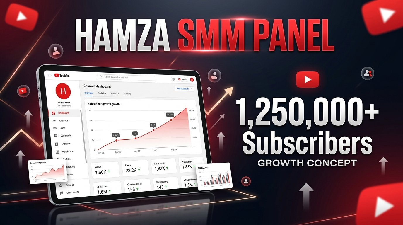 Buy YouTube Subscribers | HAMZA SMM PANEL for Channel Growth