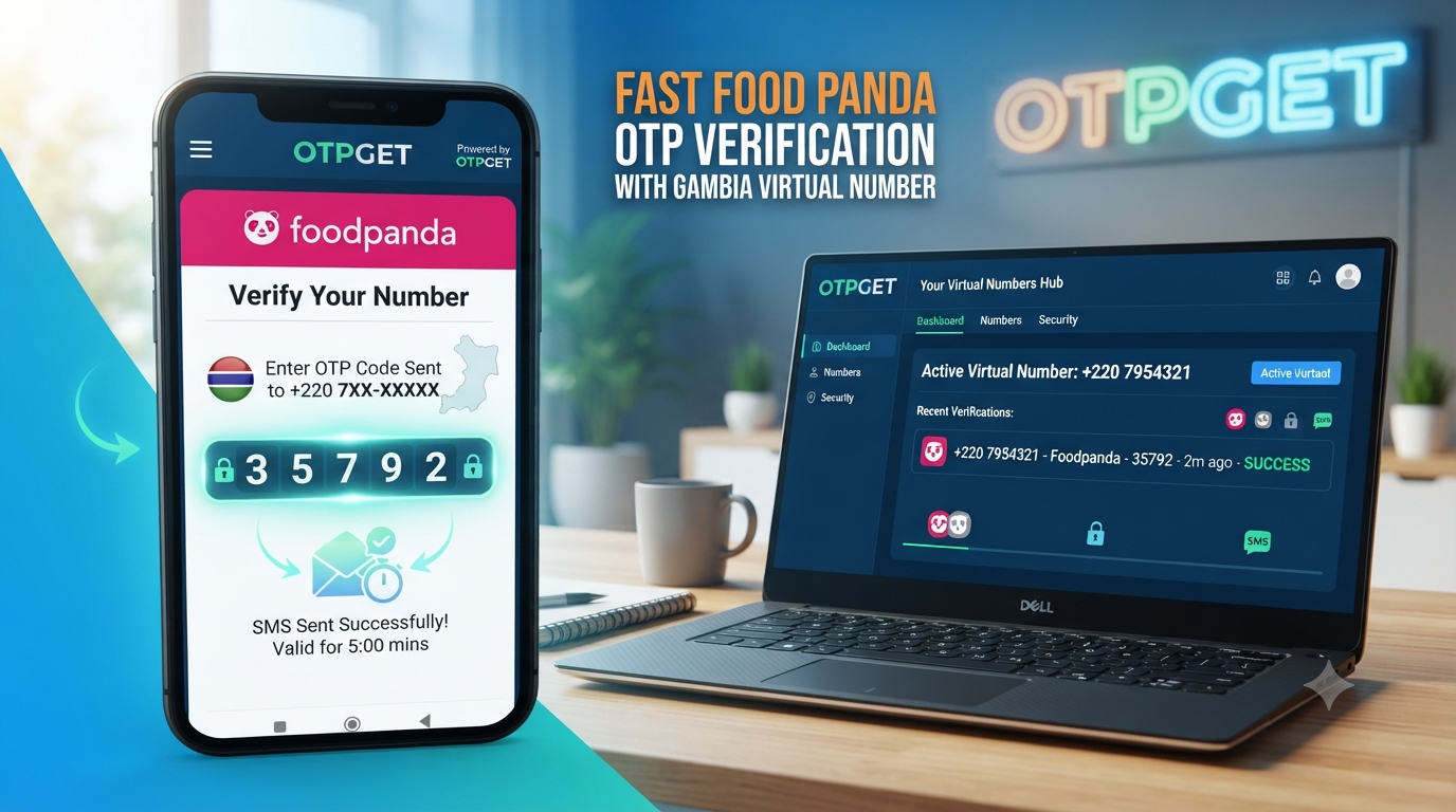 How to Get Foodpanda Gambia Number Easily with OTPGET