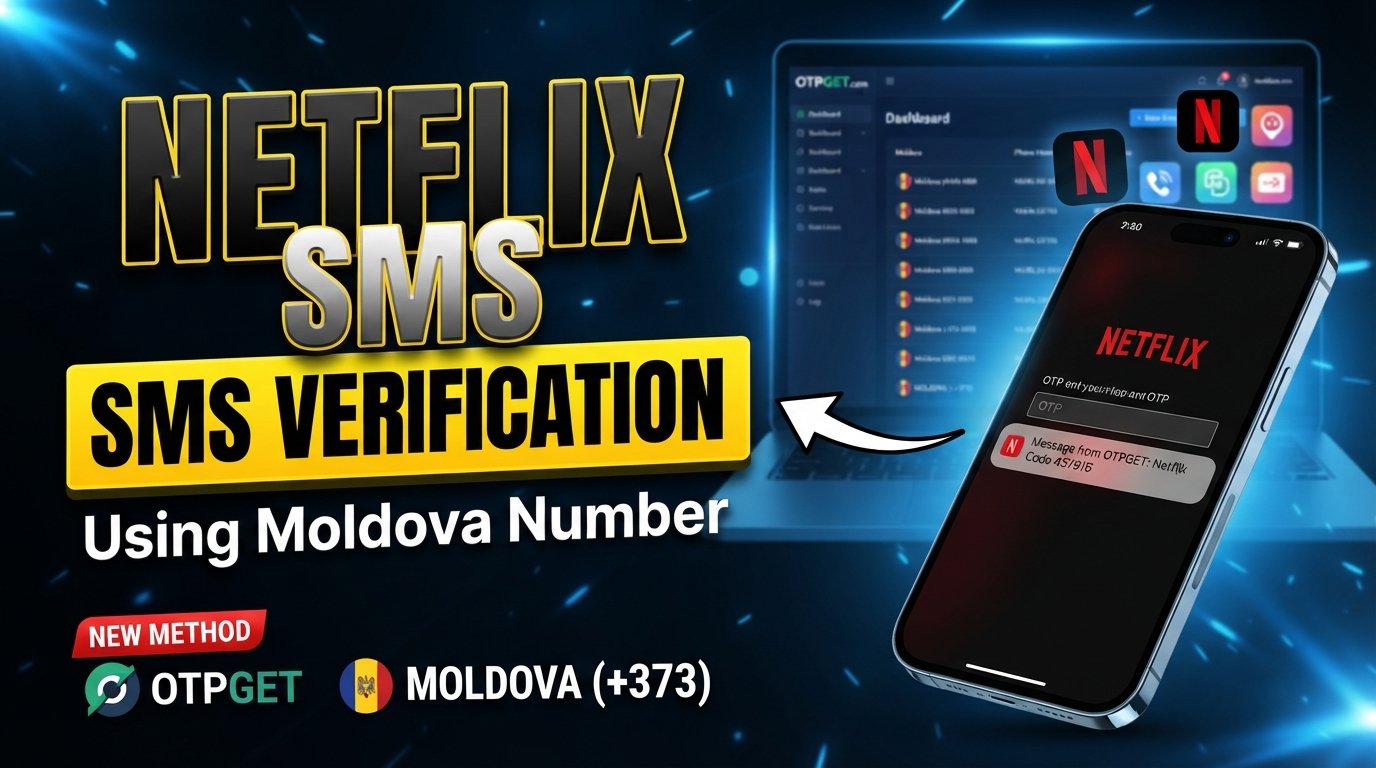 How to Get a Moldova Number for Netflix Verification with OTPGET
