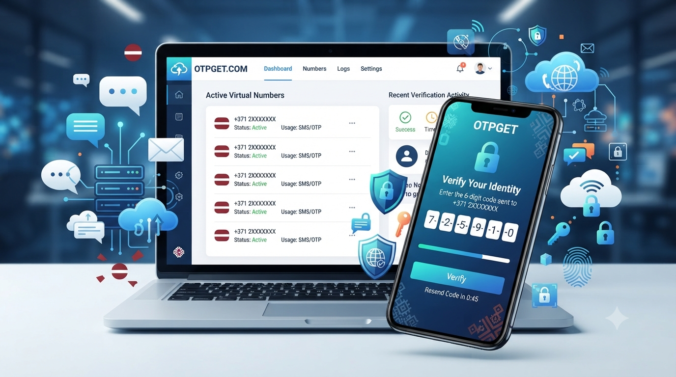 Latvia Virtual Number for OTP Verification — OTPGet Solution