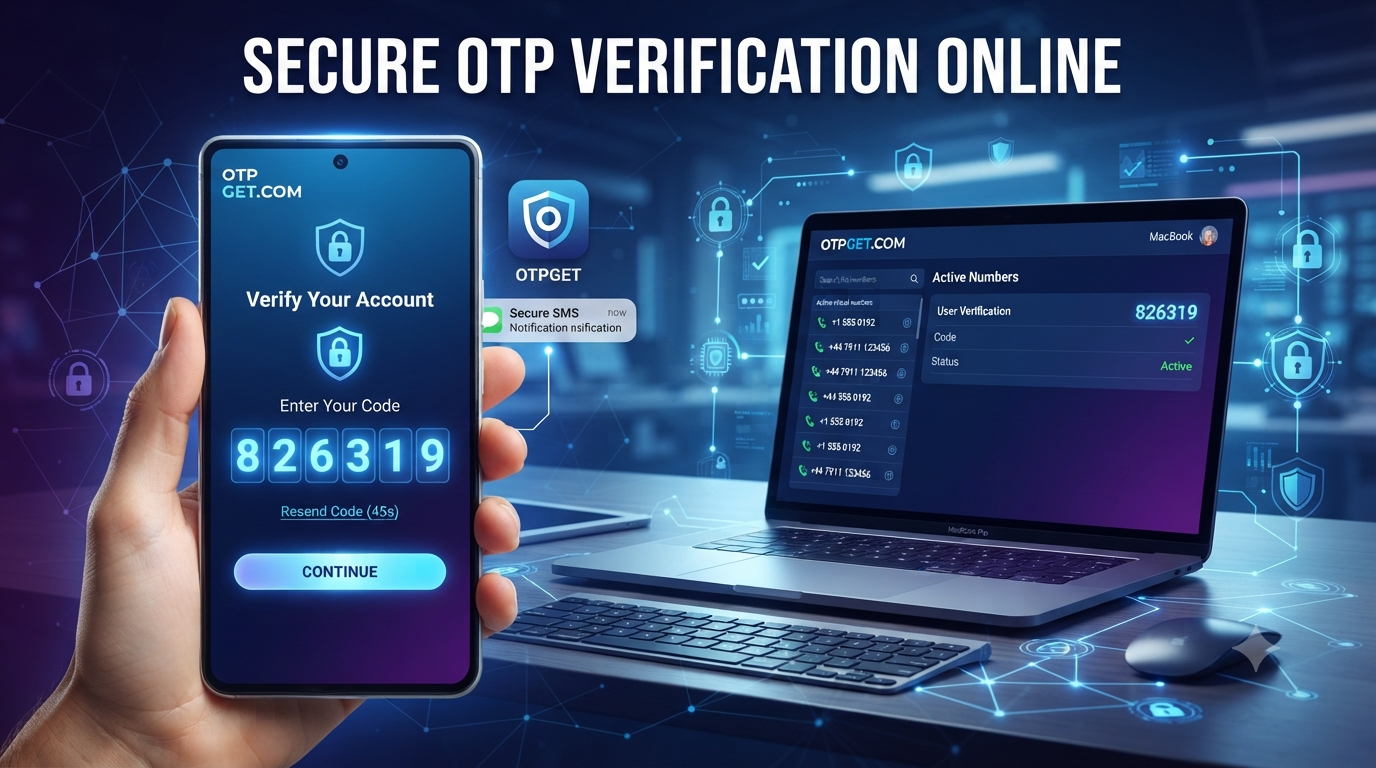 Receive OTP Online: Simple Guide to Get OTP Without SIM with OTPGET