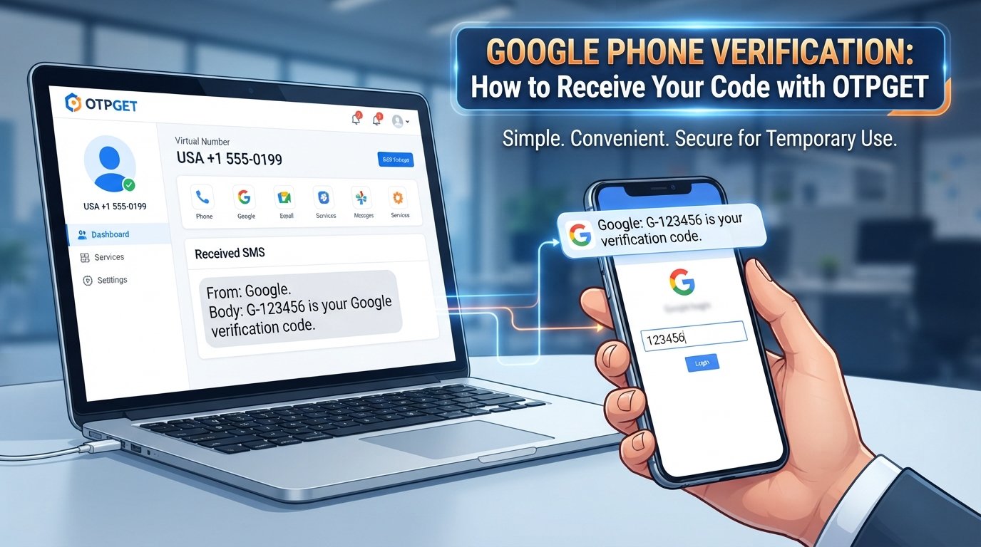 Google Phone Verification: How to Receive Your Code with OTPGET