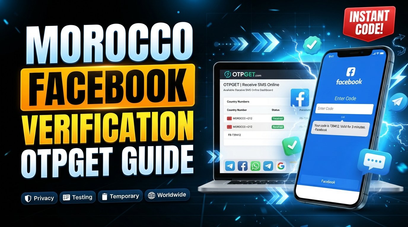 Morocco Facebook Verification Number | OTPGET Guide & How-To