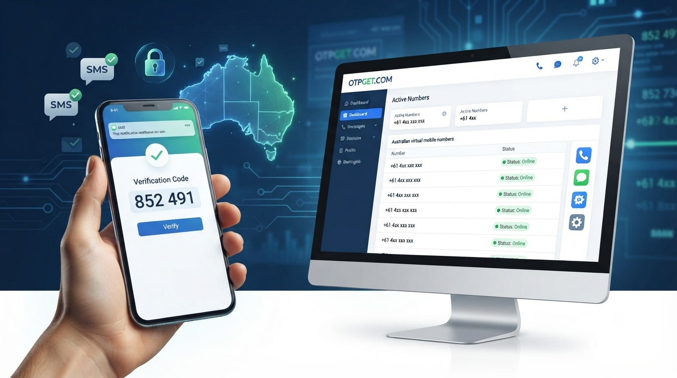 Australia OTP Number with OTPGET: Fast SMS Verification Online