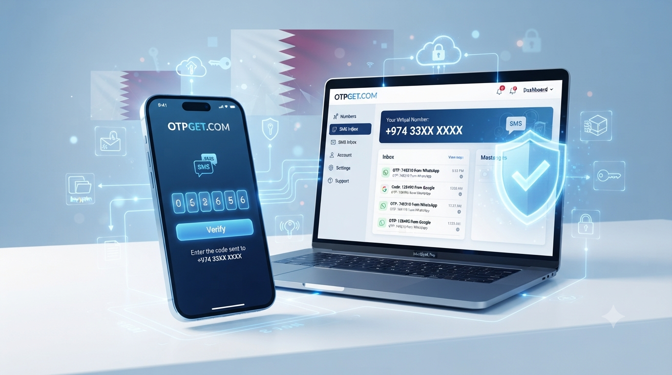OTPGet Qatar Number: Secure Qatar Virtual Number for OTP Verification