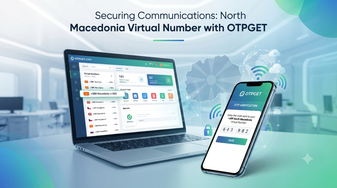 North Macedonia Virtual Number for OTP Verification | OTPGET