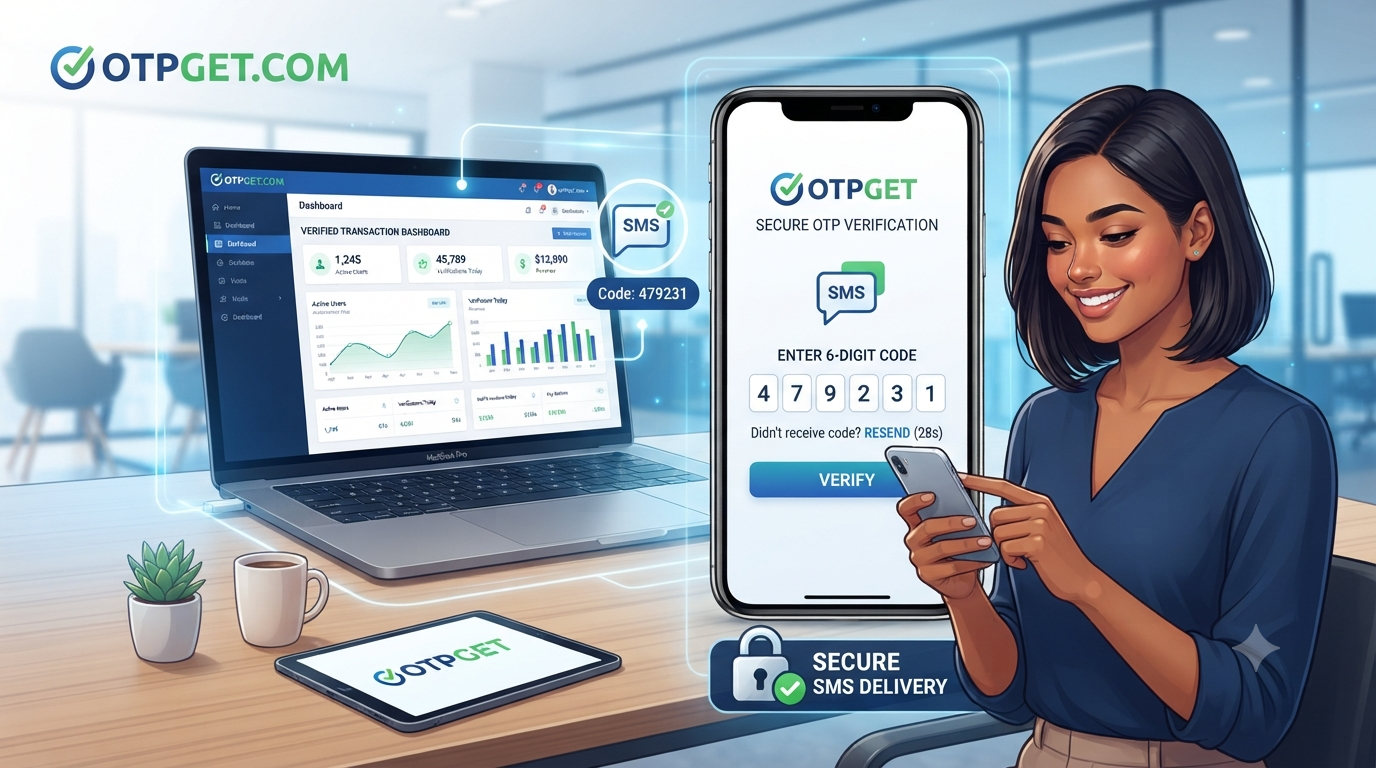 How to Get OTP for Shopping Apps Easily with OTPGET Online Now