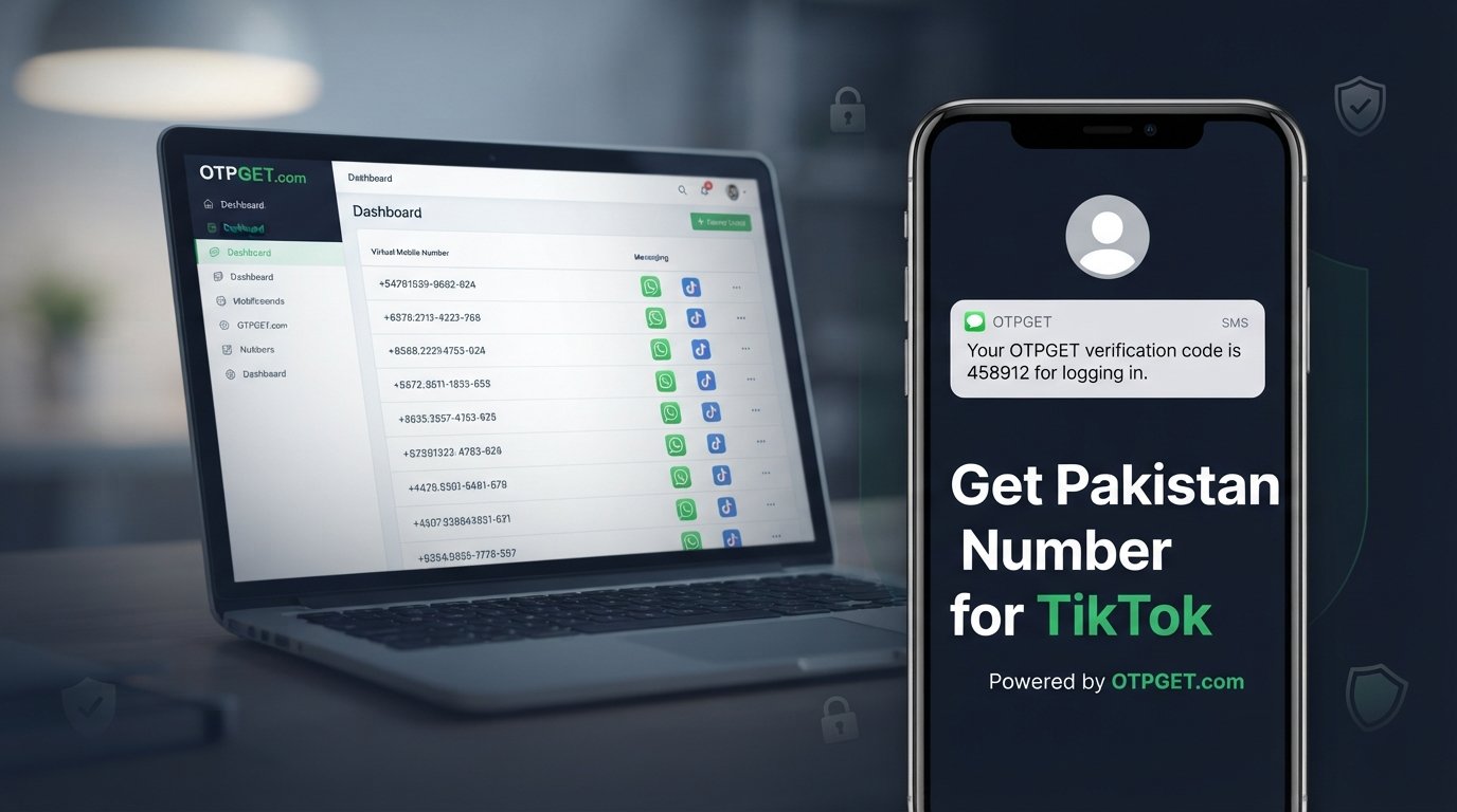 Buy Pakistan Number for TikTok Verification with OTPGET Online