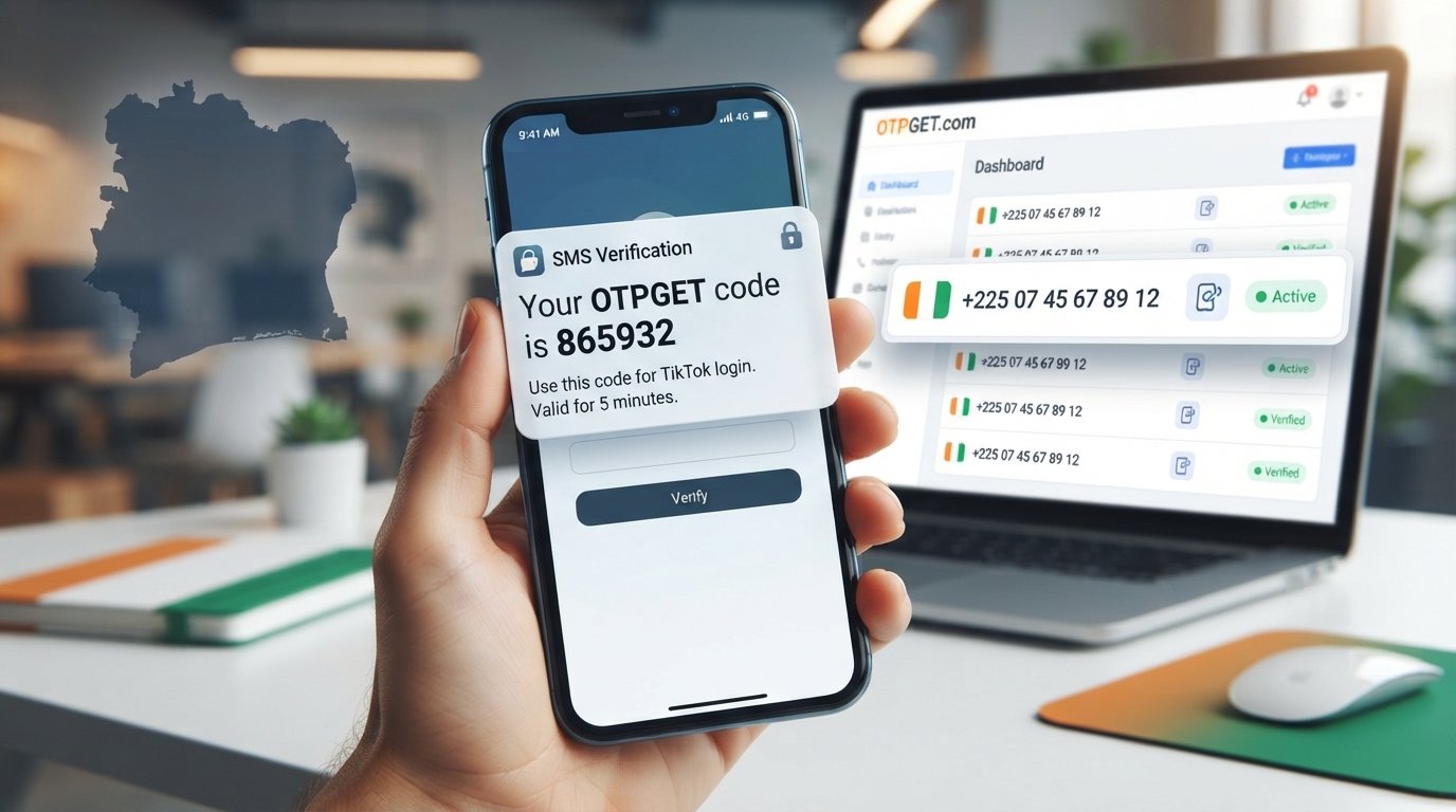 Ivory Coast Virtual SIM for TikTok: A Practical OTPGET Guide