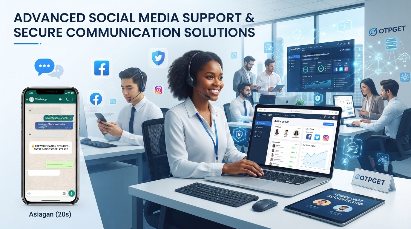 Social Media Support: Boost Customer Trust with OTPGET Solutions