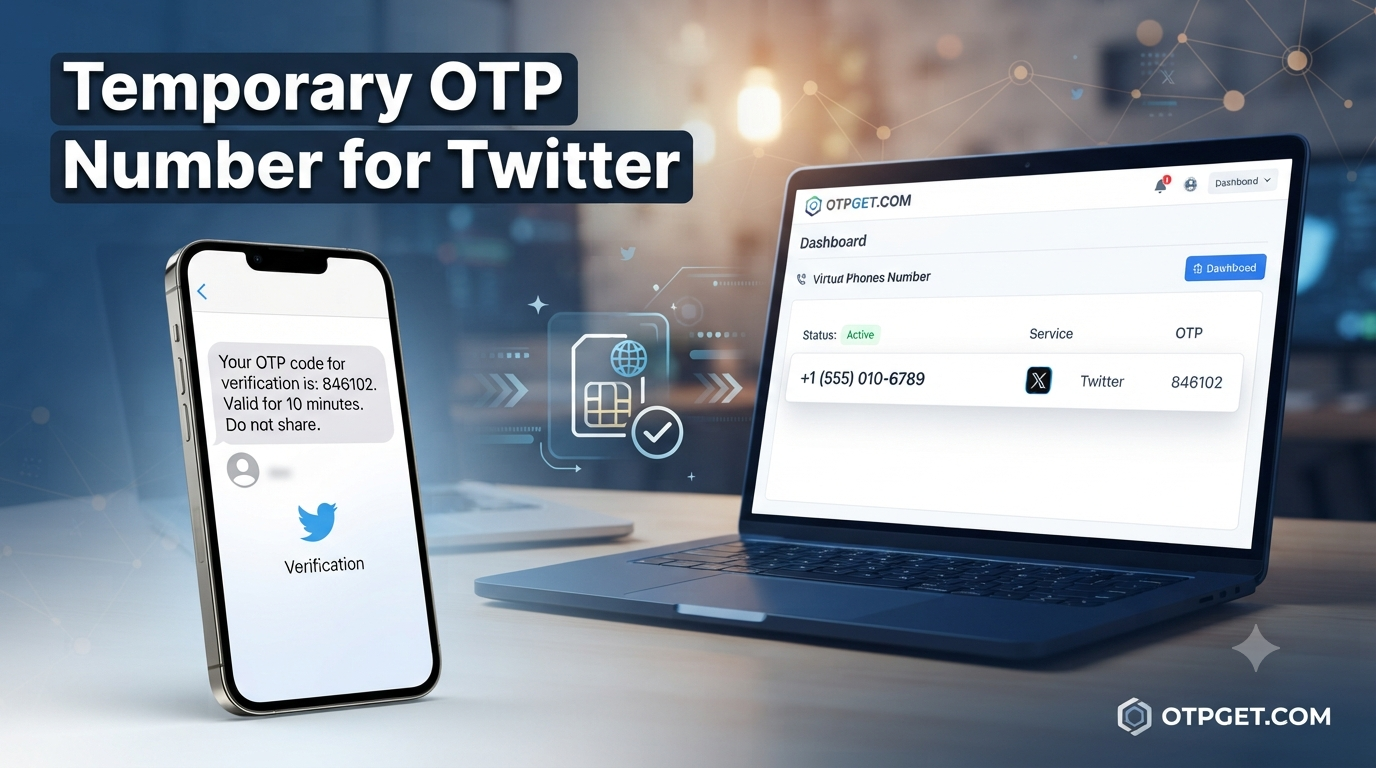 How to Get a Temporary OTP Number for Twitter Easily with OTPGet