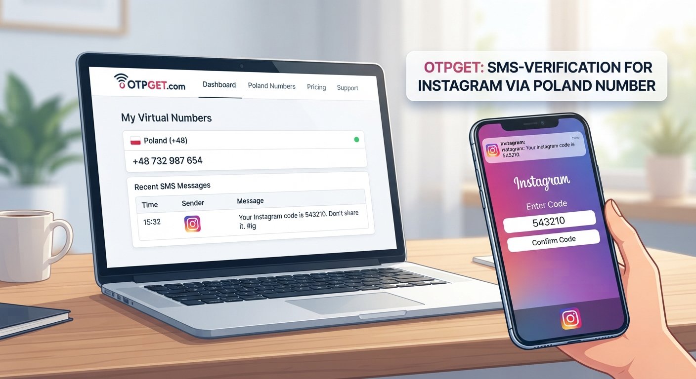 Poland Number for Instagram OTP — Complete Easy Guide | OTPGET