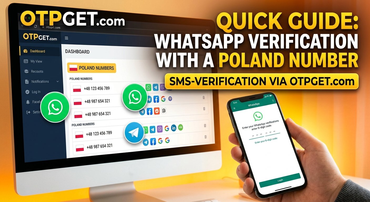 WhatsApp Verification With Poland Number: Quick Guide | OTPGET