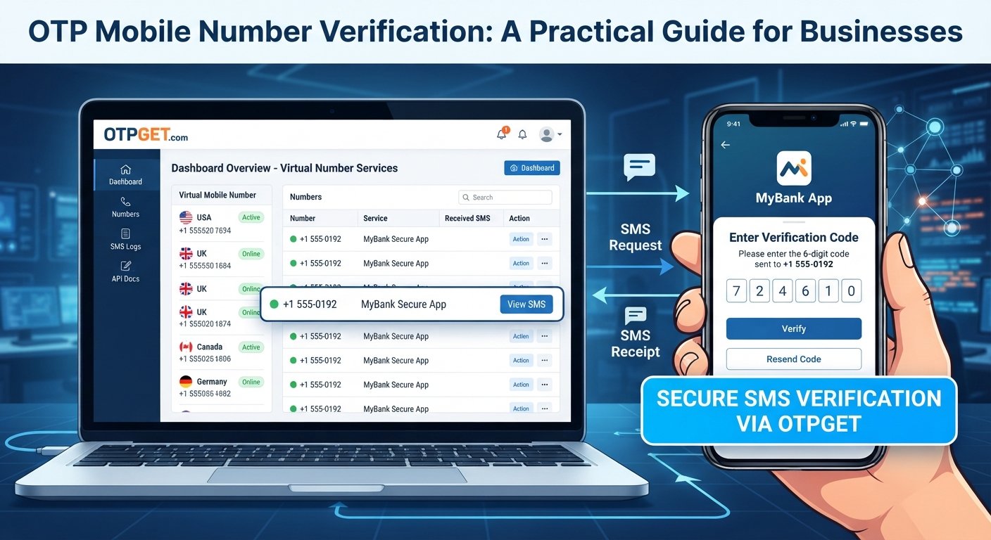 OTP Mobile Number Verification: Practical Guide for Businesses