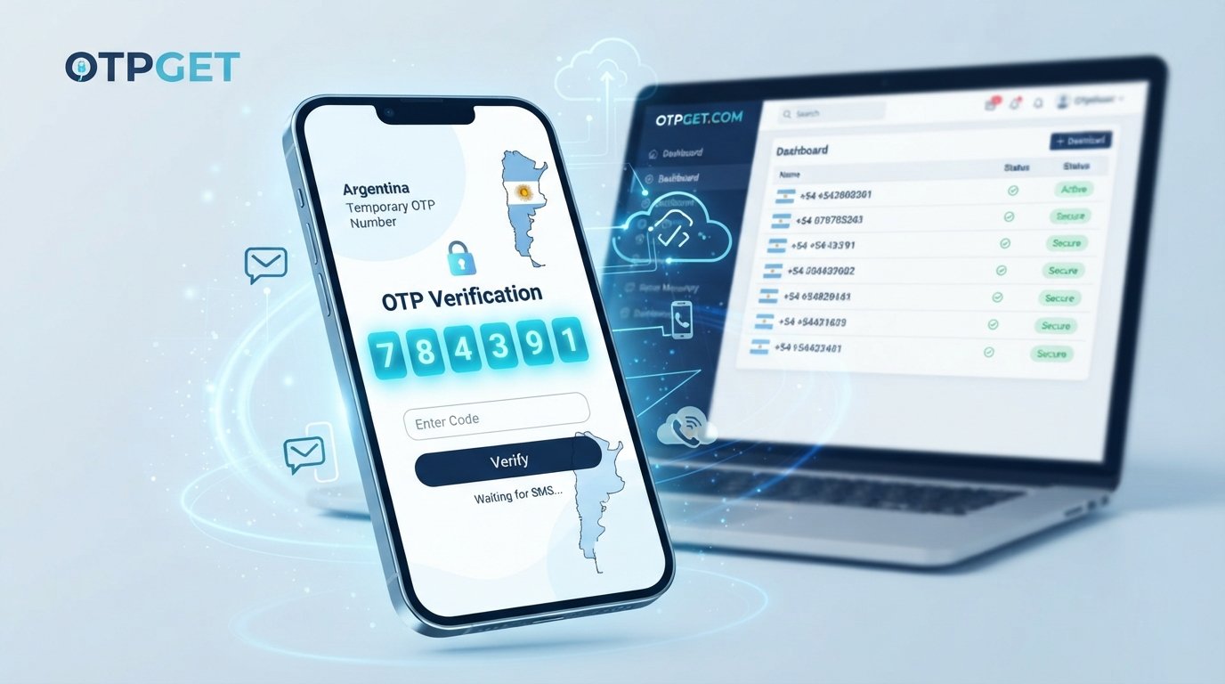 Argentina Temporary OTP Number — Easy Verification with OTPGET