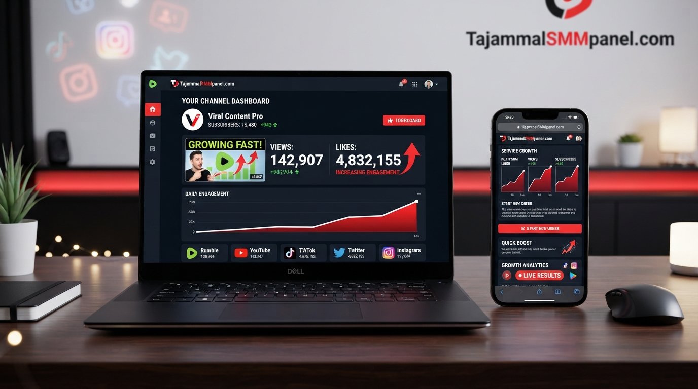 Buy Rumble Likes | TAJAMMAL SMM PANEL for Rumble Engagement
