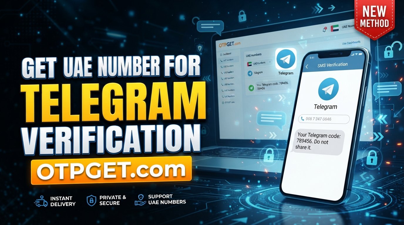Buy UAE Number for Telegram Verification — OTPGet Guide Made Easy