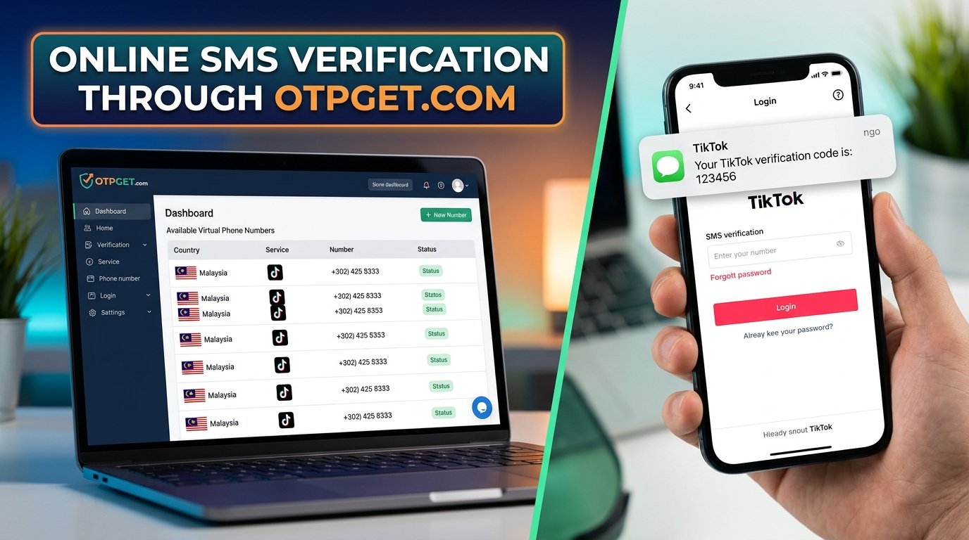 TikTok Verification With Malaysia Number: OTPGET Guide Online