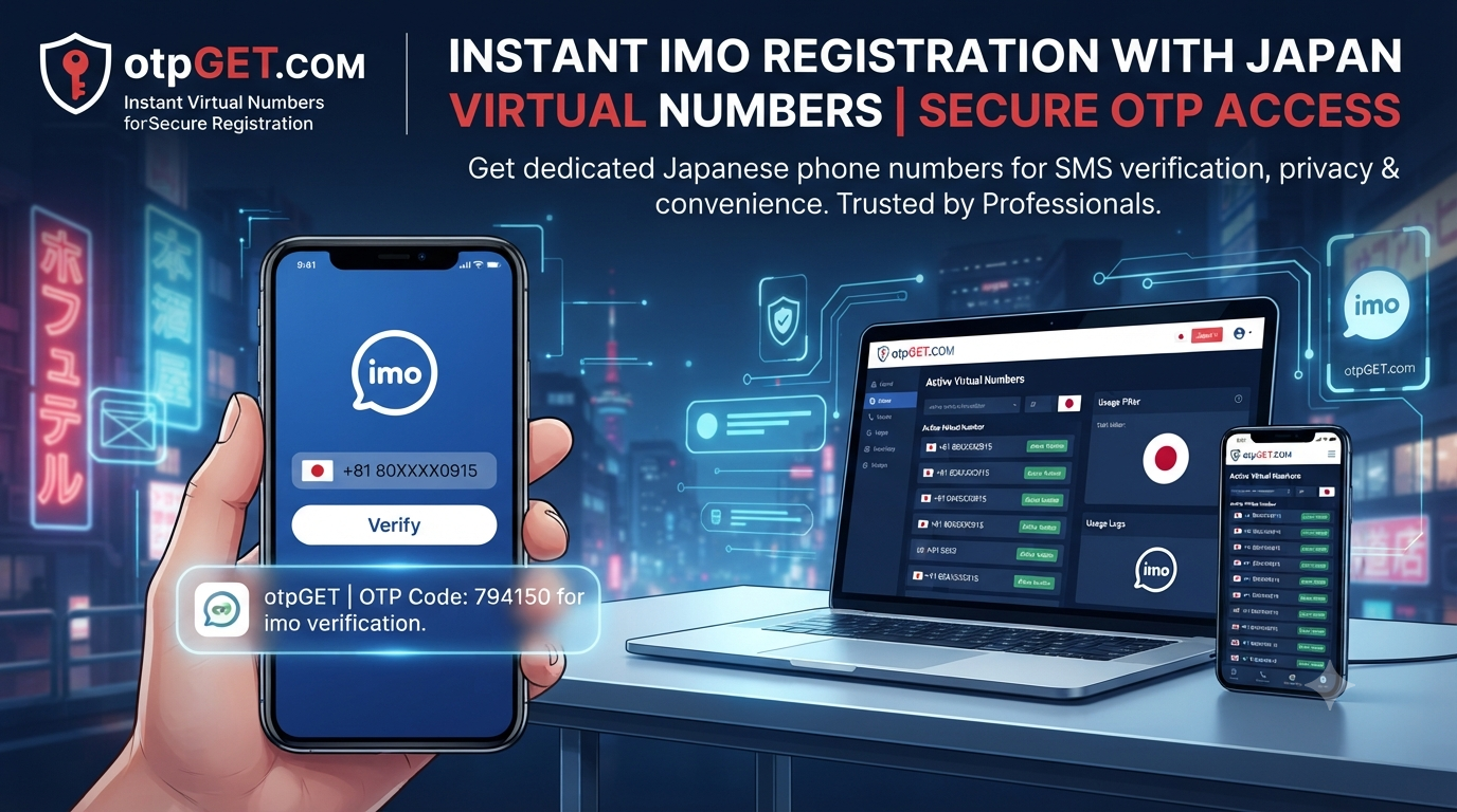 imo Registration Japan: Get OTP Verification Easily with OTPGET