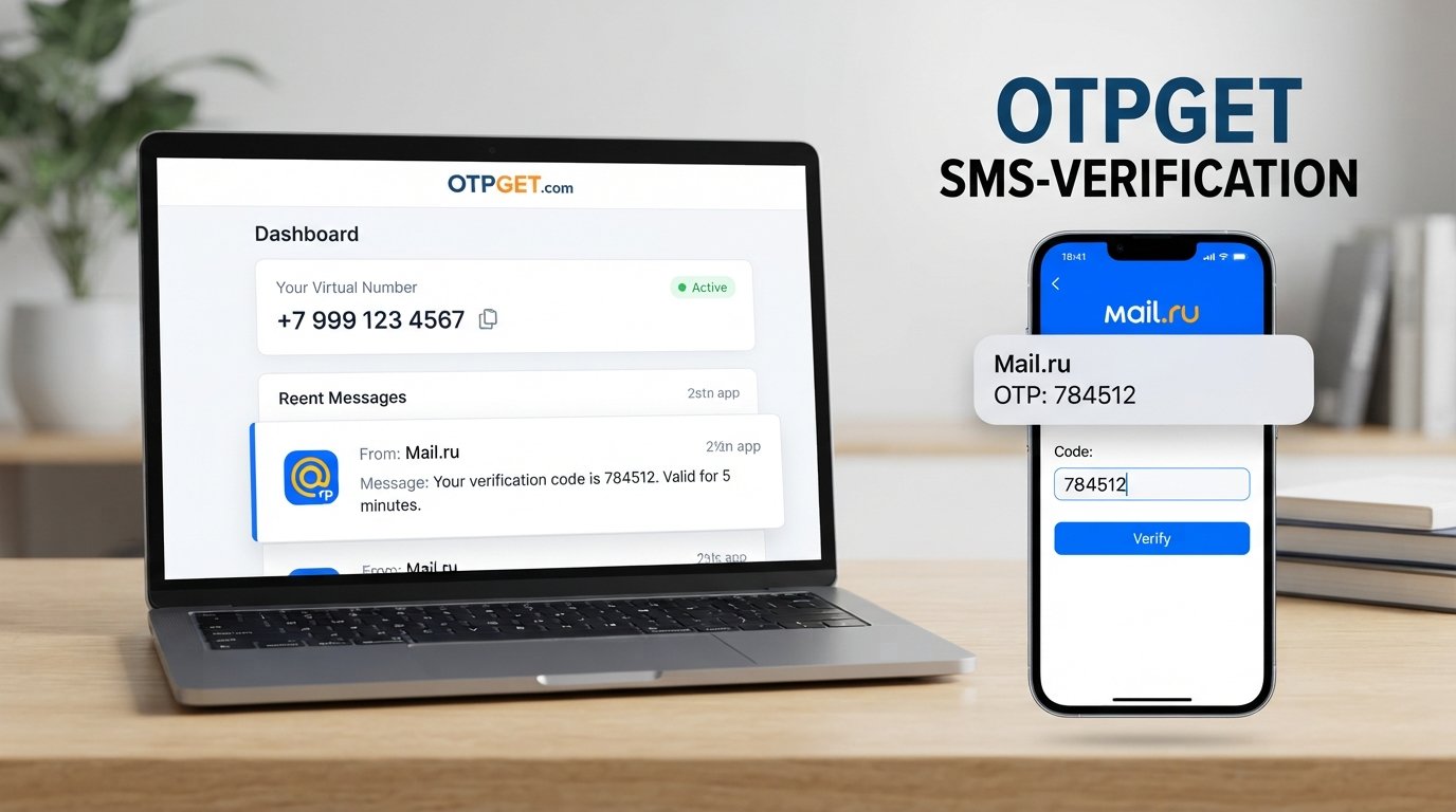 Verify Mail.ru with a Virtual Number – OTPGET: Easy SMS Guide