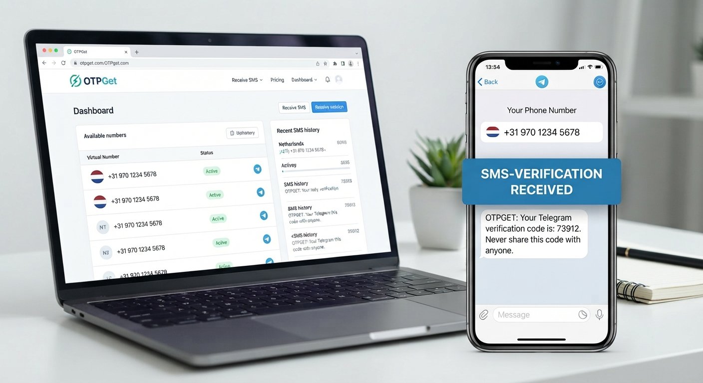 Netherlands Number for Telegram OTP: How to Get One | OTPGet