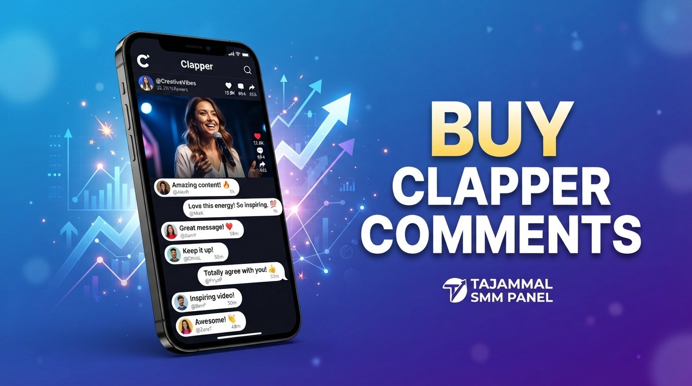 Buy Clapper Comments | Boost Engagement with TAJAMMAL SMM Panel