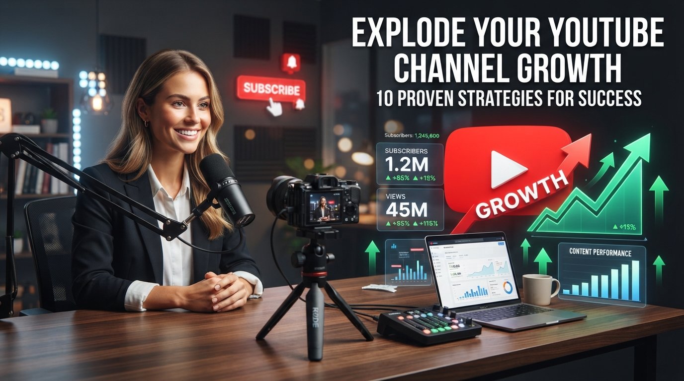 How to Grow Your YouTube Channel: Proven Growth Strategies Guide