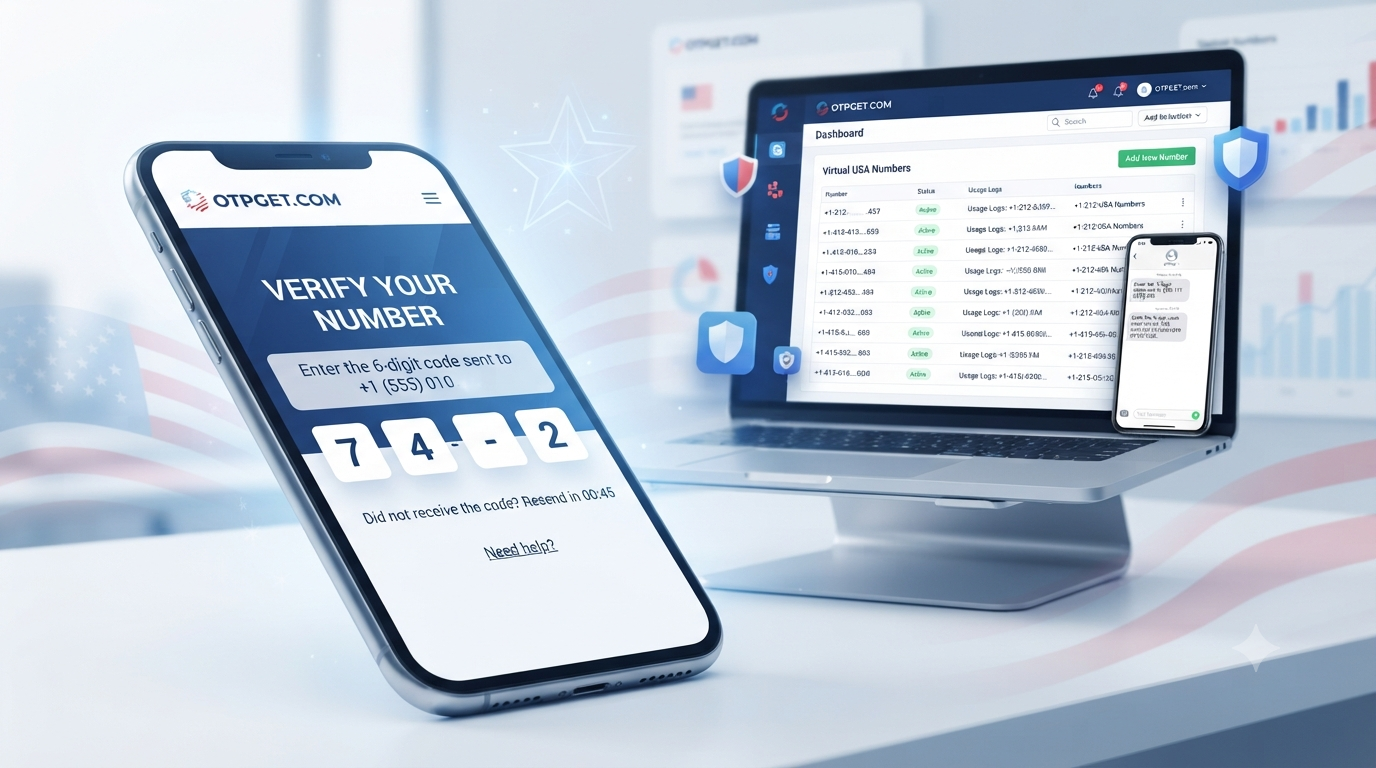 USA Number SMS Verification: Complete OTPGET Guide for Online Use