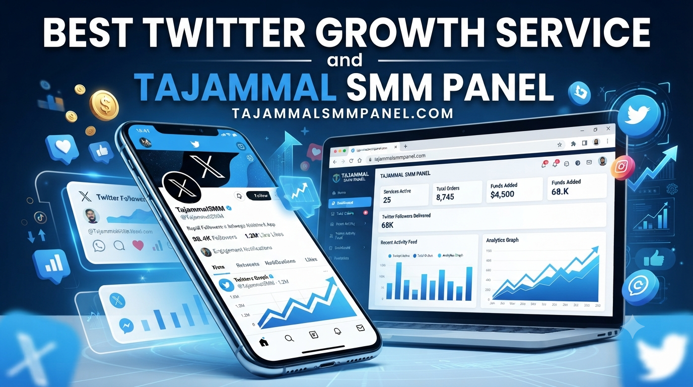 Best Twitter Growth Service | TAJAMMAL SMM PANEL for Fast Growth