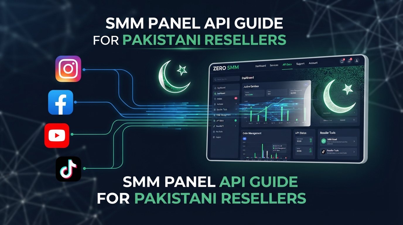 SMM Panel API Pakistan Guide for Resellers | ZERO SMM