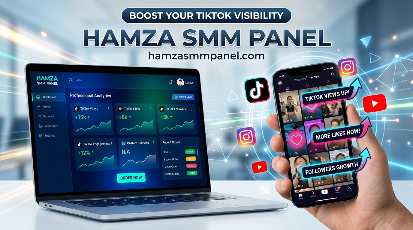 TikTok Views, Likes & Followers – Hamza SMM Panel