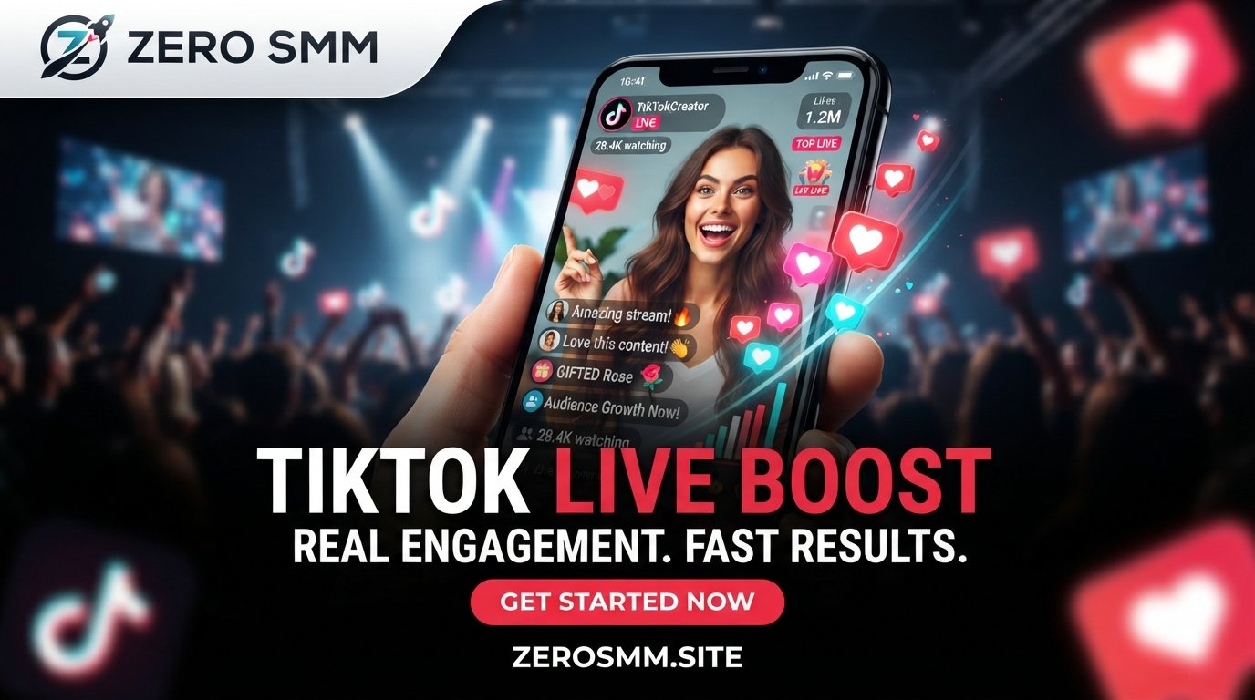 Buy TikTok Live Stream Likes | ZERO SMM for Engagement & Growth