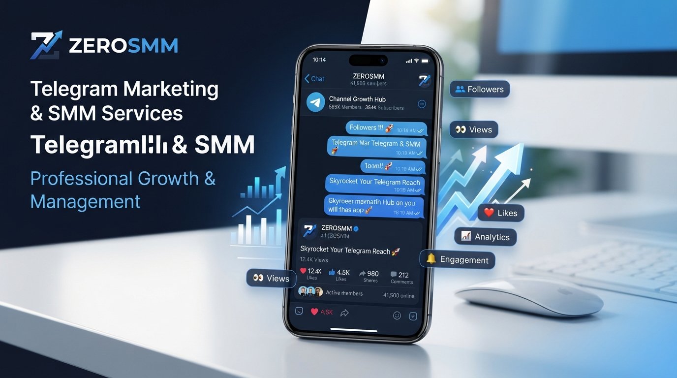 Best SMM Panel for Telegram | ZEROSMM Services & Growth