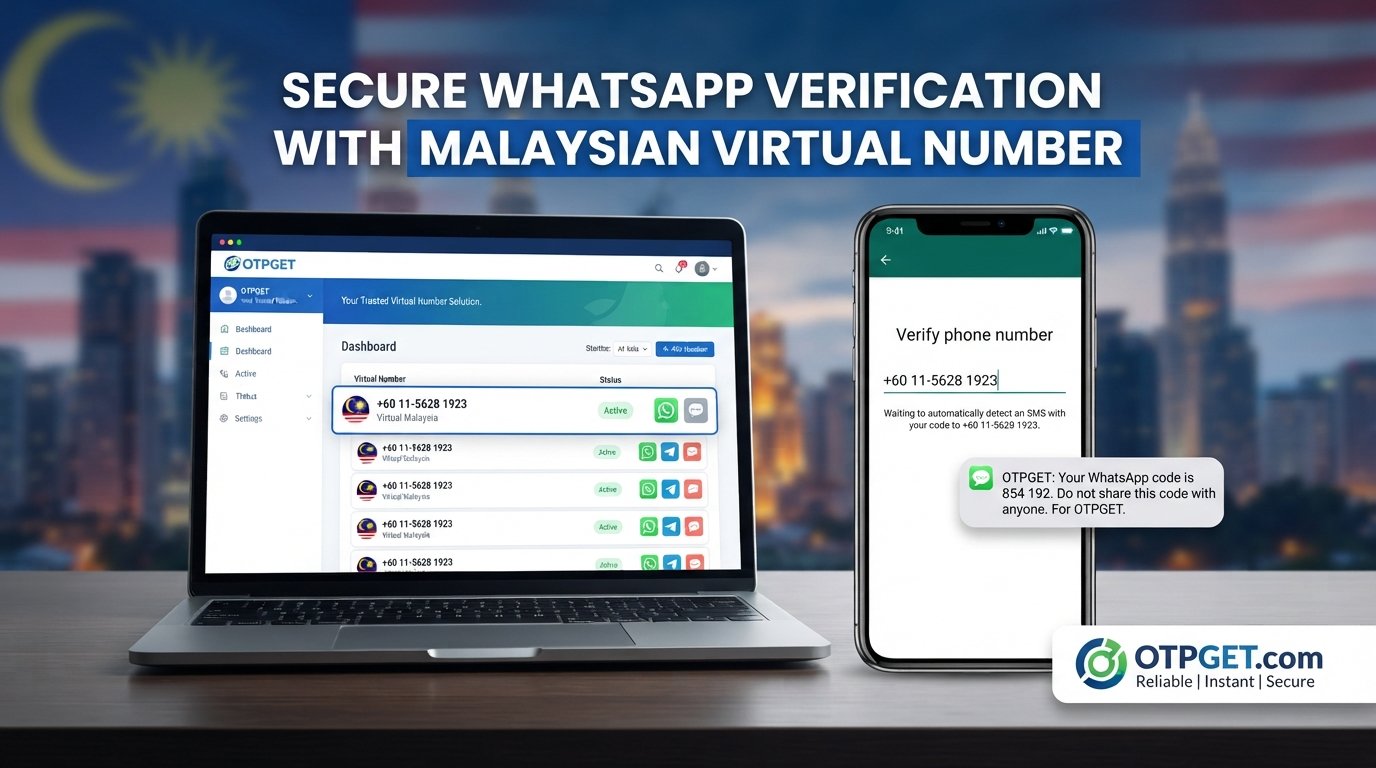 Malaysia WhatsApp Verification Number | OTPGET Solution Guide
