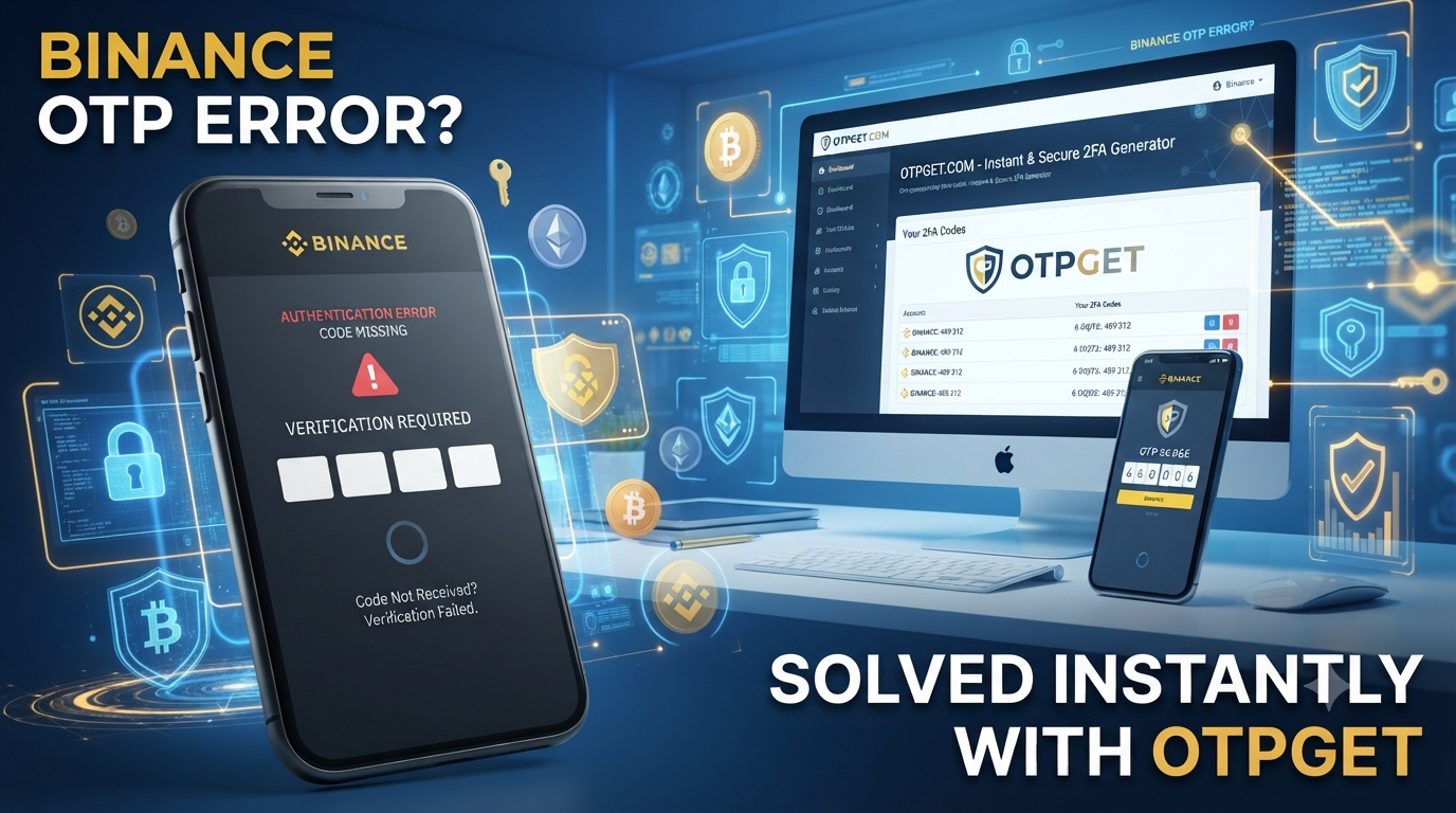 Binance OTP Not Received Fix — Solve Verification Issues With OTPGET
