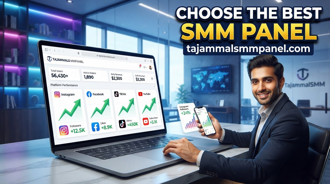 How to Choose the Best SMM Panel for Your Business | TAJAMMAL
