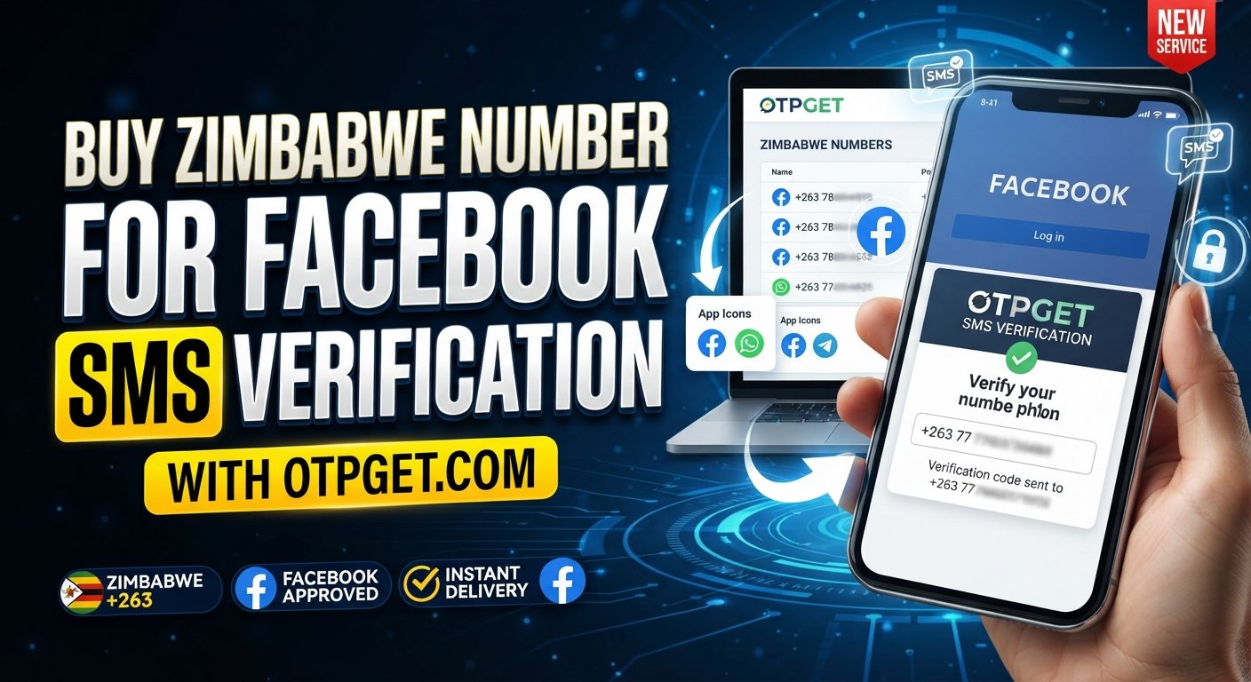 Buy Zimbabwe Number for Facebook Verification | OTPGET