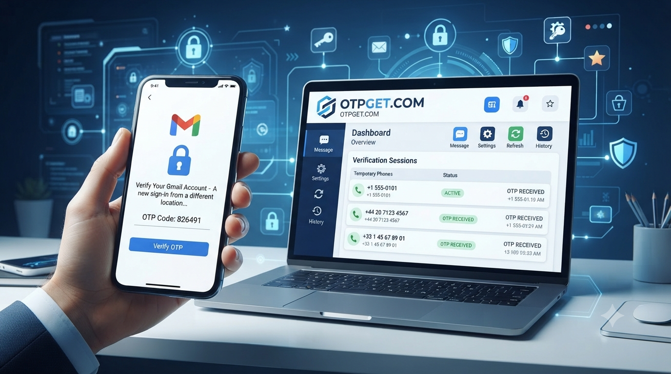 Gmail OTP Number OTPGET: Secure Verification Made Simple Online