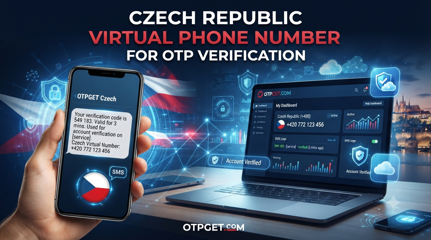 Buy Czech Republic Number for OTP Verification - OTPGET Guide