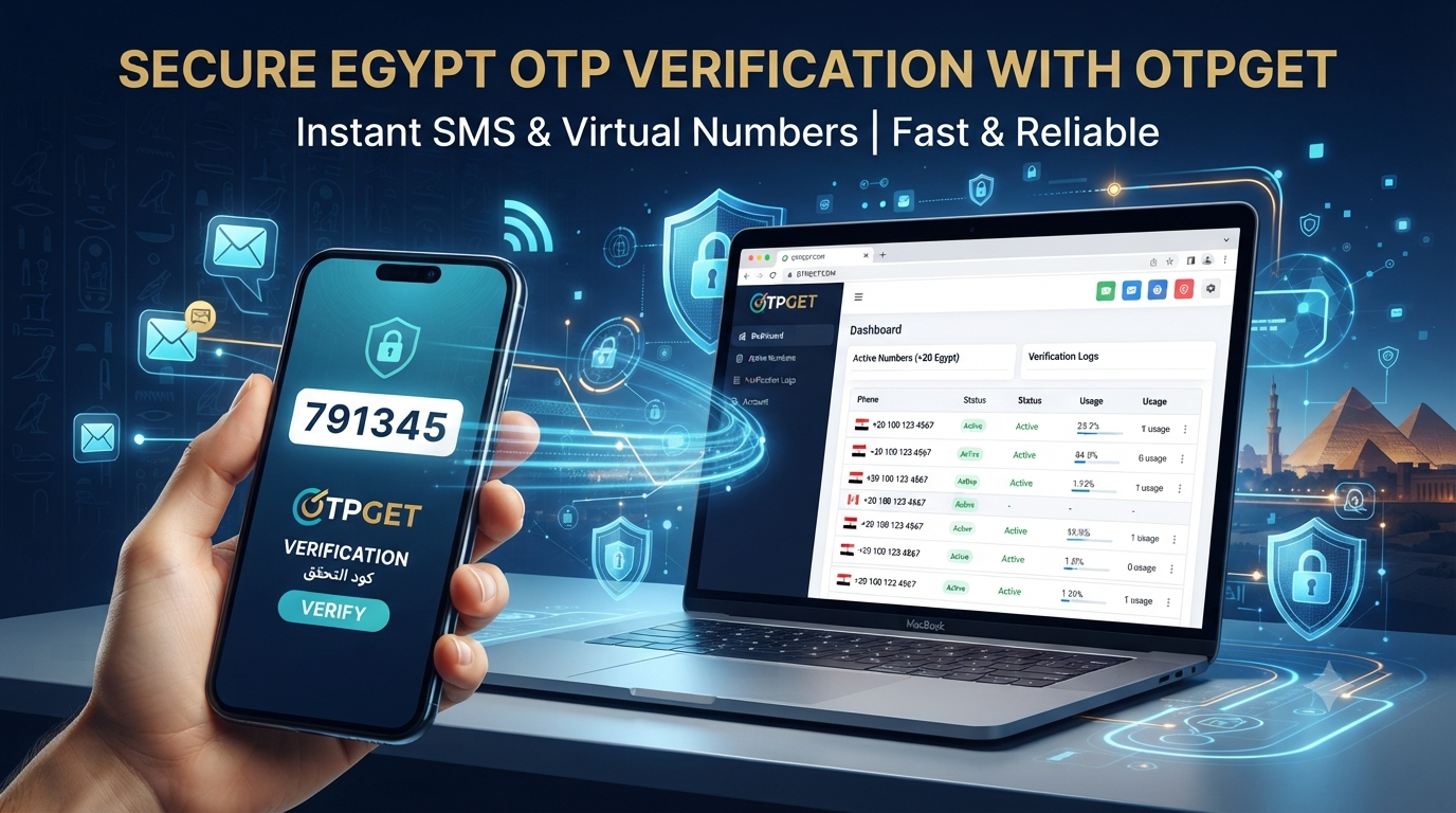 Egypt OTP Number OTPGET: Secure SMS Verification Solution Guide