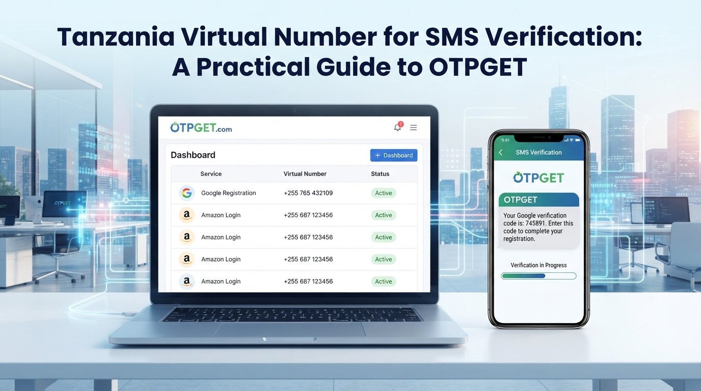 Tanzania Virtual Number for SMS Verification: OTPGET Explained