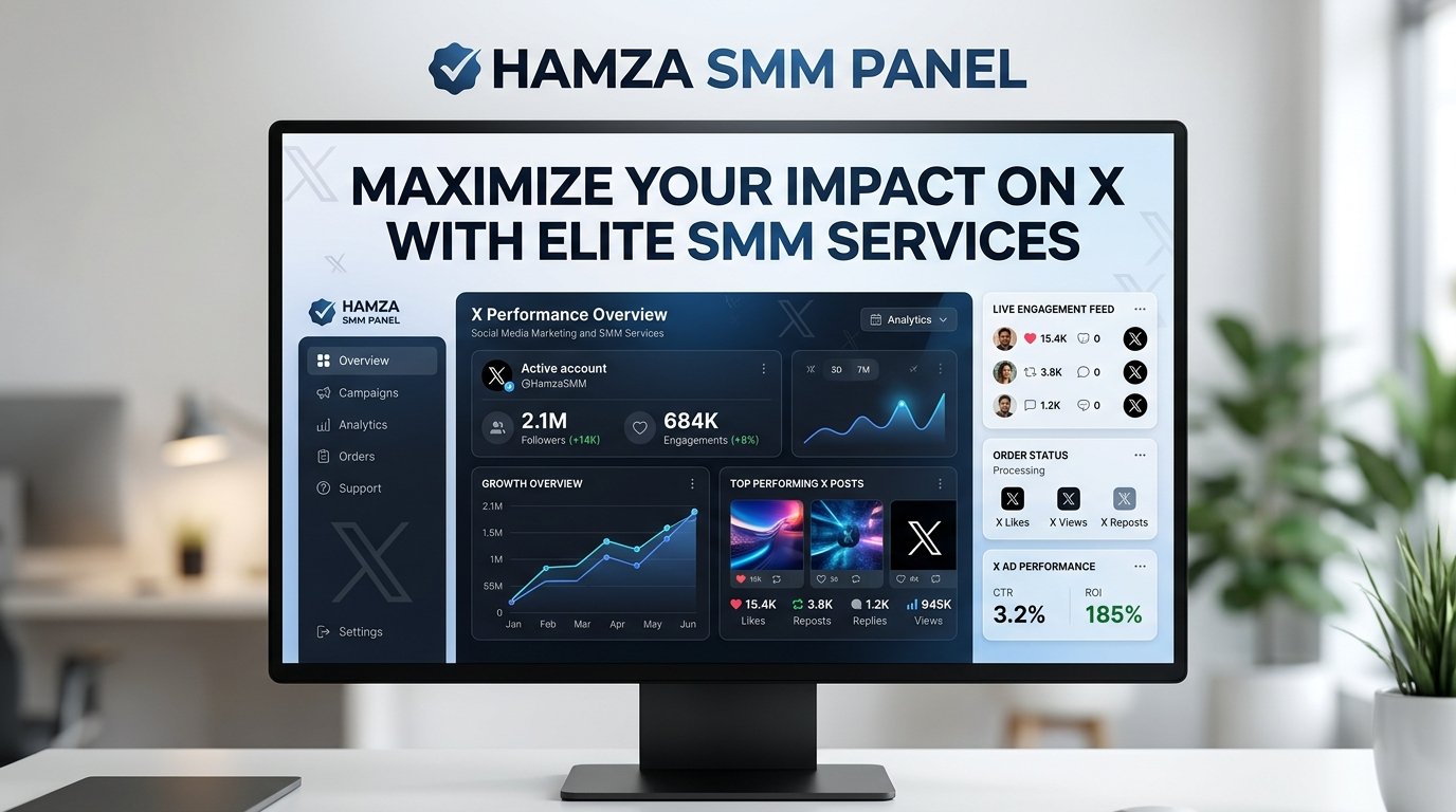 SMM Panel for X – Buy X Social Media Services | HAMZA SMM PANEL