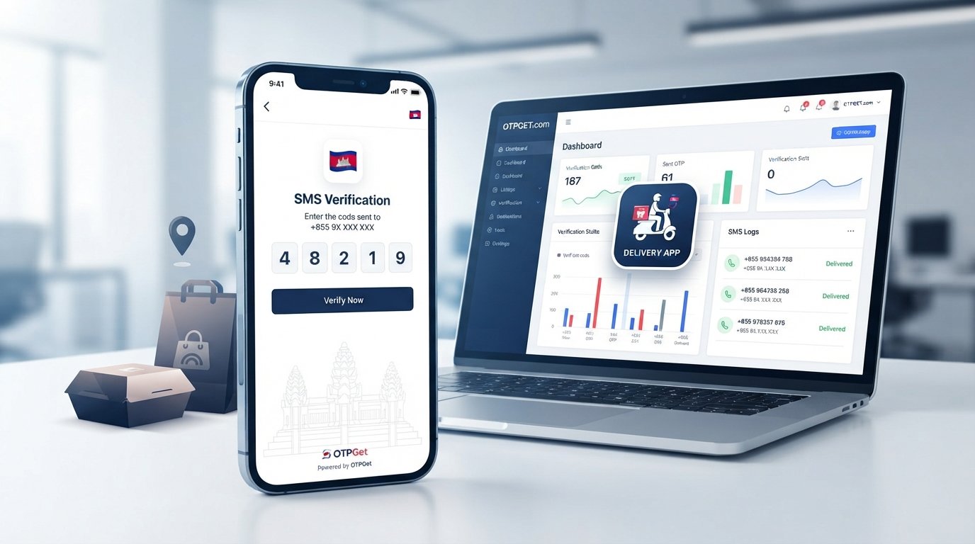 How to Get a Foodpanda OTP Number in Cambodia | OTPGET Guide