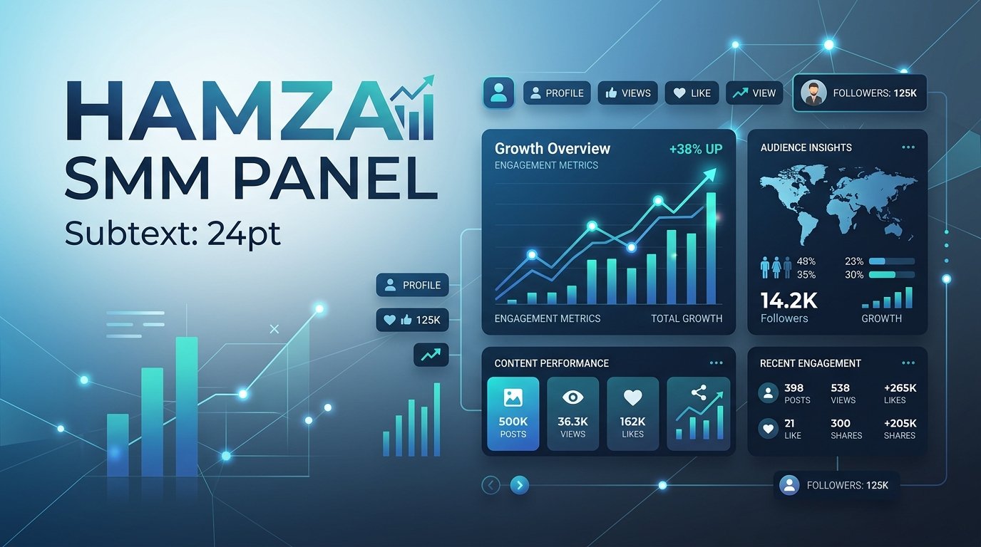 HAMZA SMM PANEL – Cheap SMM Services for Social Media Growth